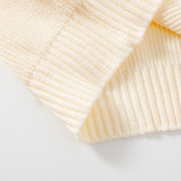 Men's thickened warm round neck knitted long-sleeved sweater