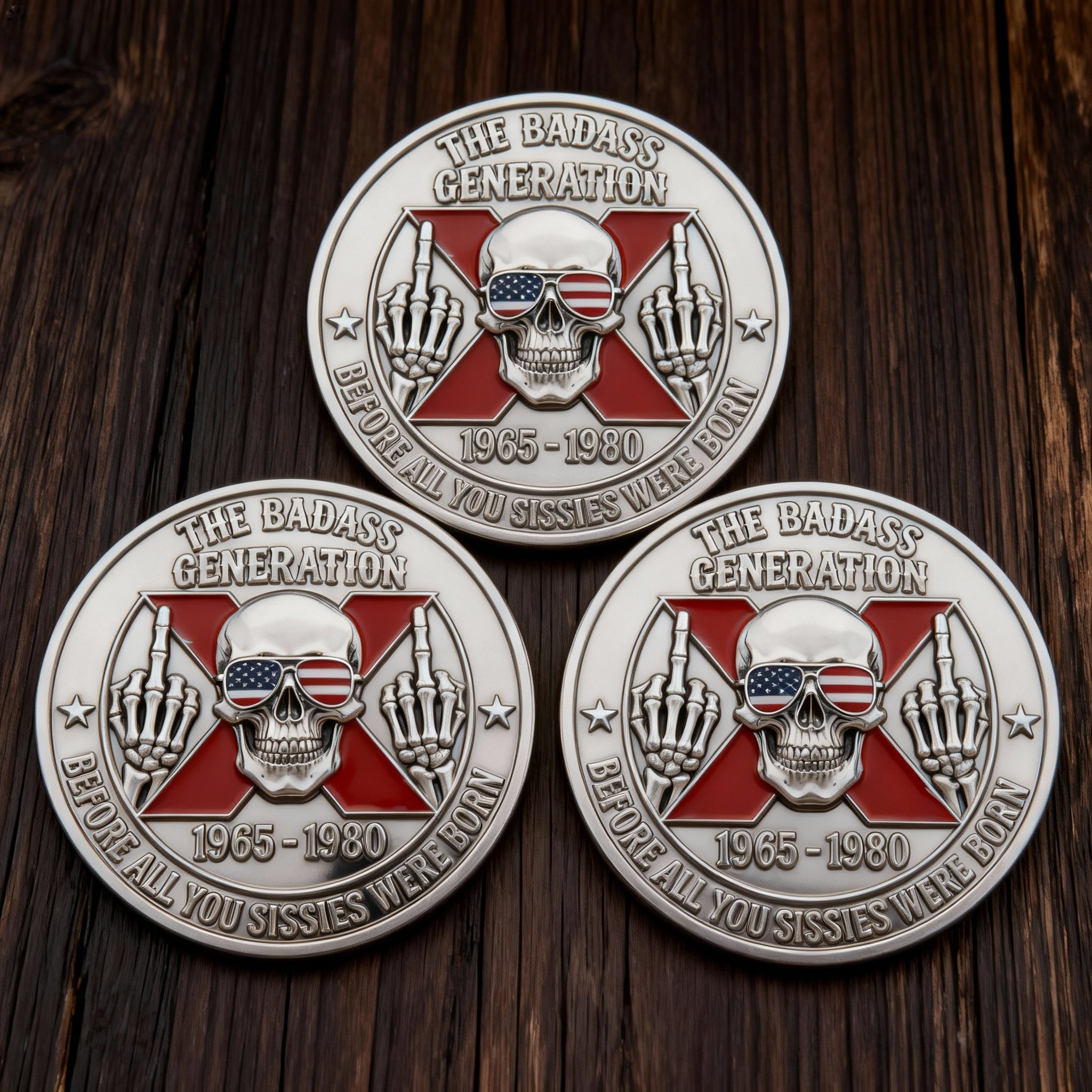 🏆Flash Sale 60% OFF - GEN X Commemorative Coin - The Badass Generation
