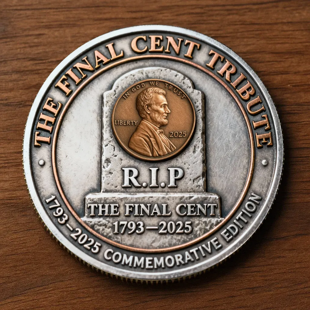 ⚡ Black Friday 24H Flash Sale📜Final Cent Tribute Coin — 1793–2025 Commemorative Edition🪙