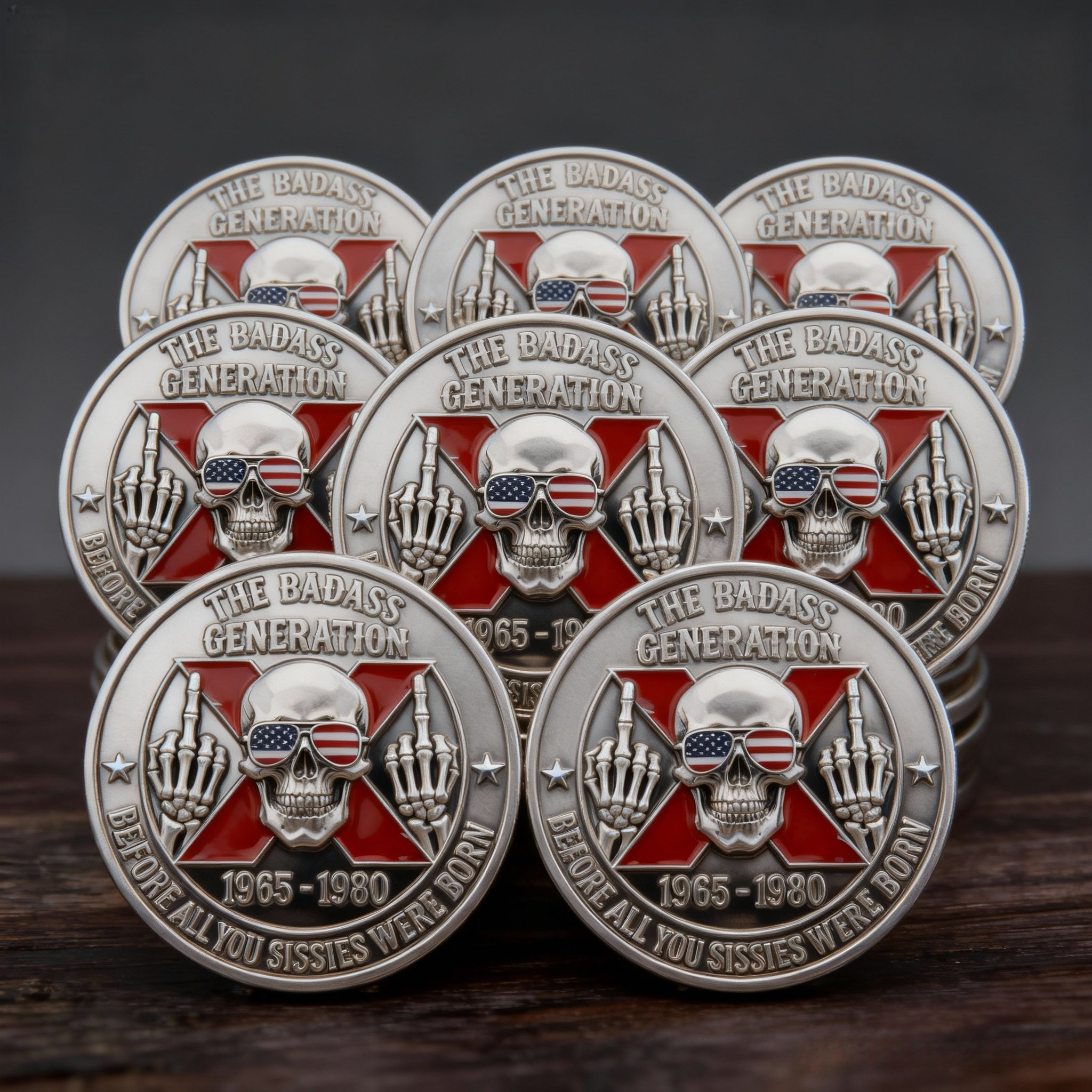 🏆Flash Sale 60% OFF - GEN X Commemorative Coin - The Badass Generation