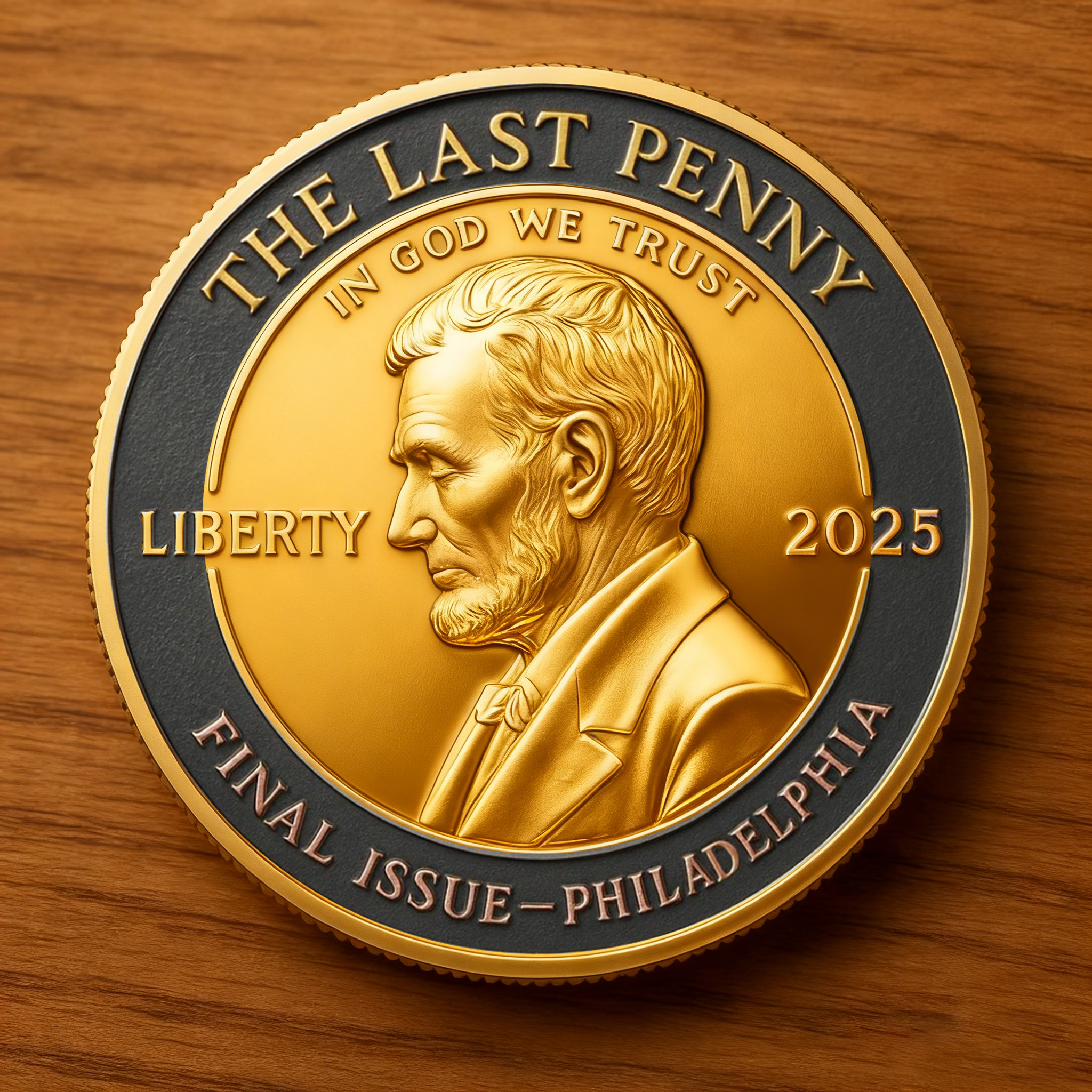 🏆Flash Sale 60% OFF -"The Last Penny" Gold Coin