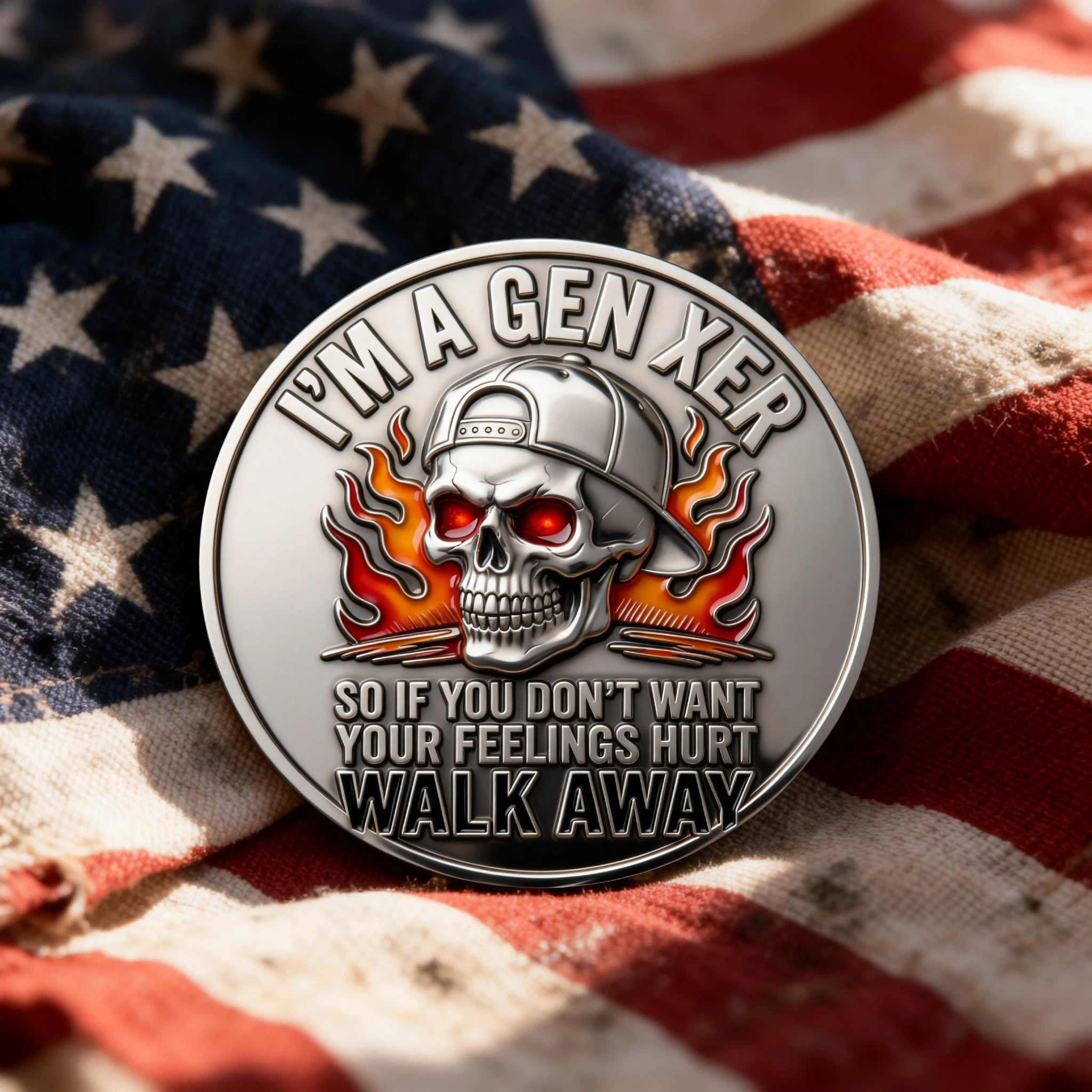 🏆Flash Sale 60% OFF - GEN X Commemorative Coin - The Badass Generation