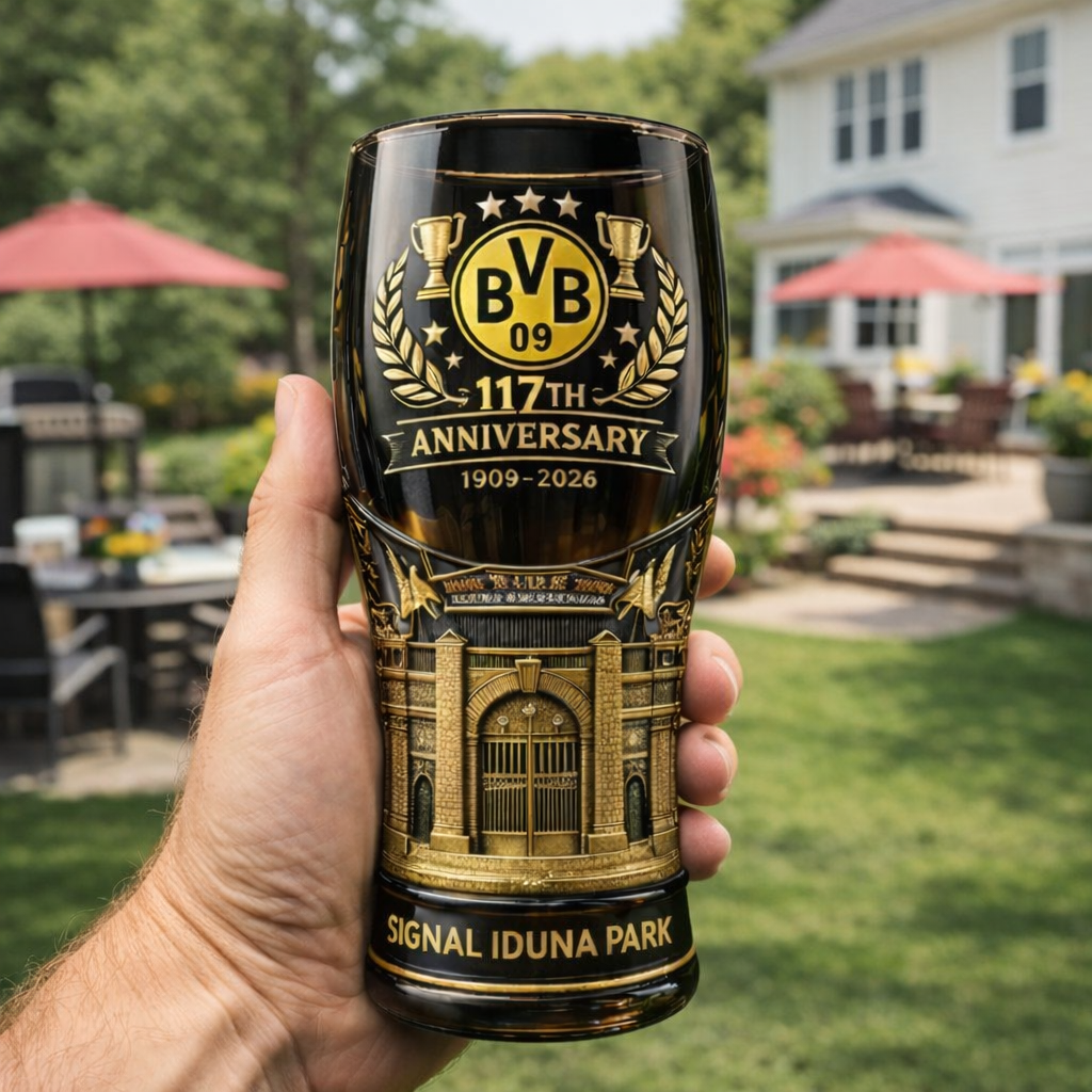 Borussia Dortmund 117th Anniversary Collector Glass(1909-2026)
