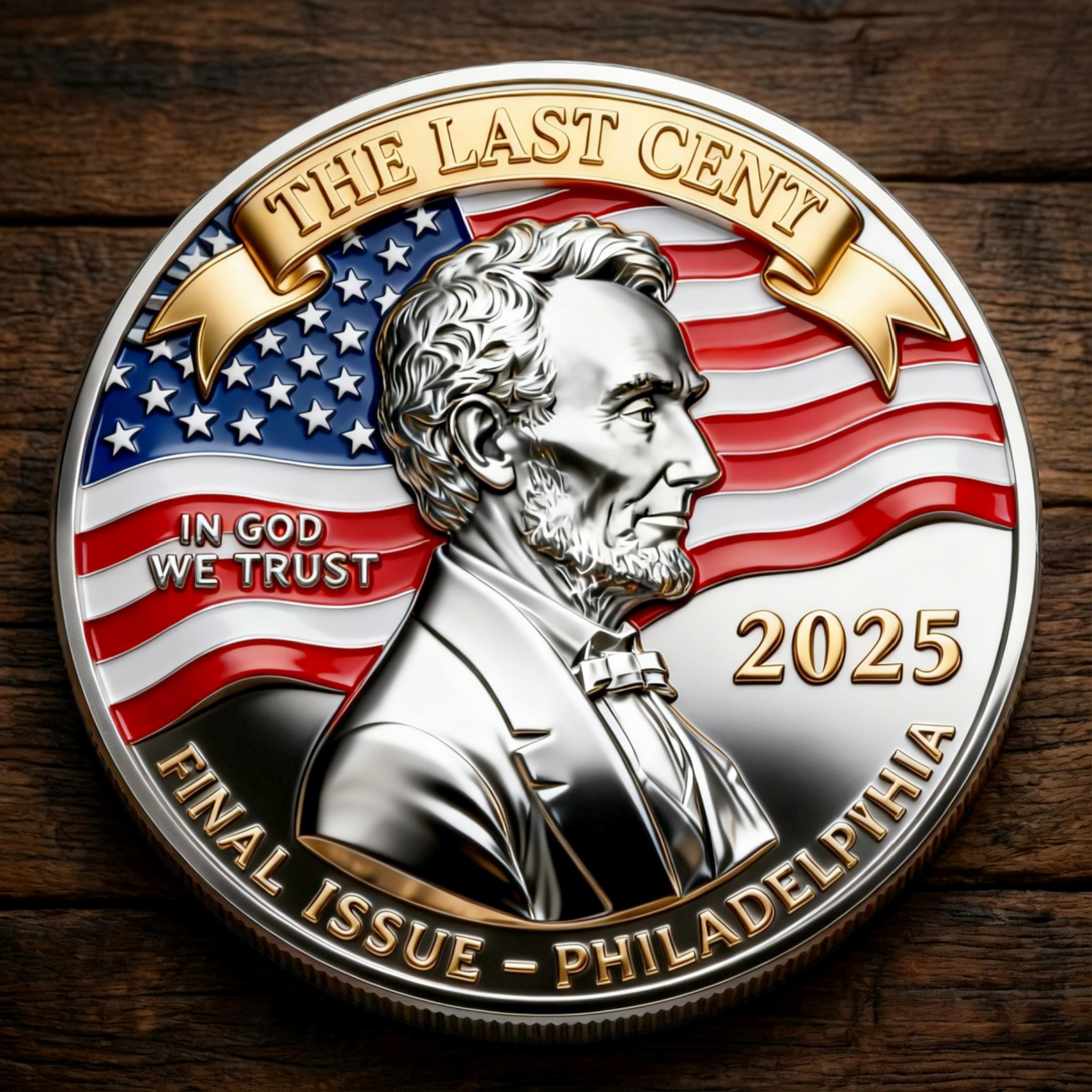🏆Flash Sale 60% OFF🪙 - The Last Cent Commemorative Coin – Honoring 232 Years of Service
