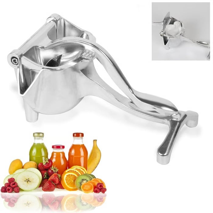 Hand Juicer Squeezer- Aluminum Manual Press Juicer🍹