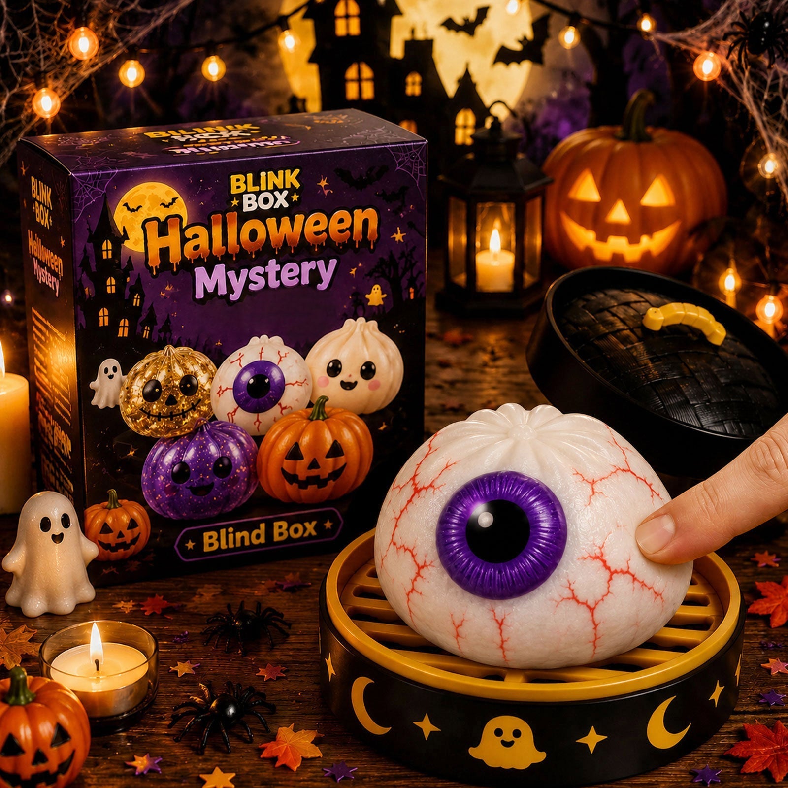 🔥LAST DAY 50% OFF🎃 Halloween Pumpkin Slow-Rising Squishy