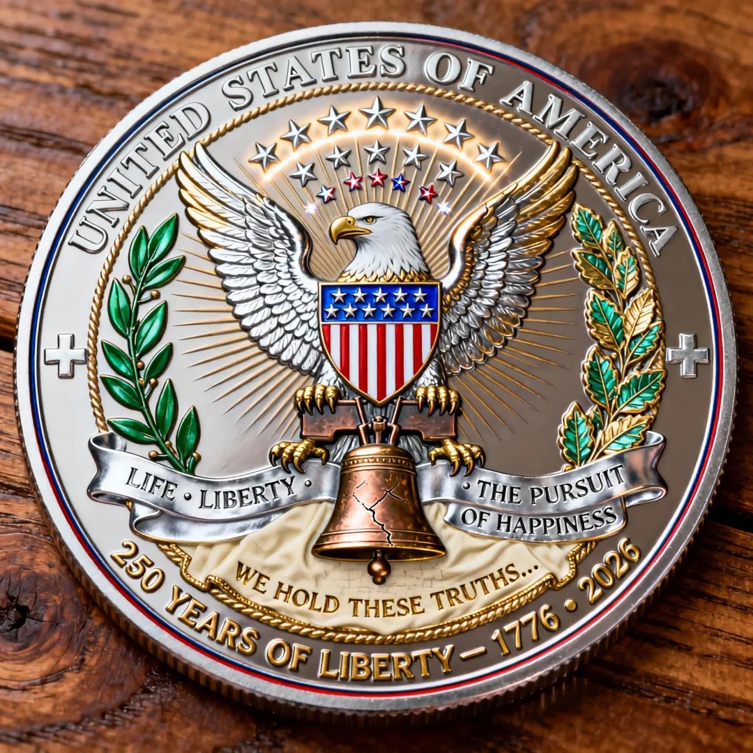 🔥Flash Sale 60% OFF🪙- Declaration of Independence – 250th Anniversary Commemorative Coin