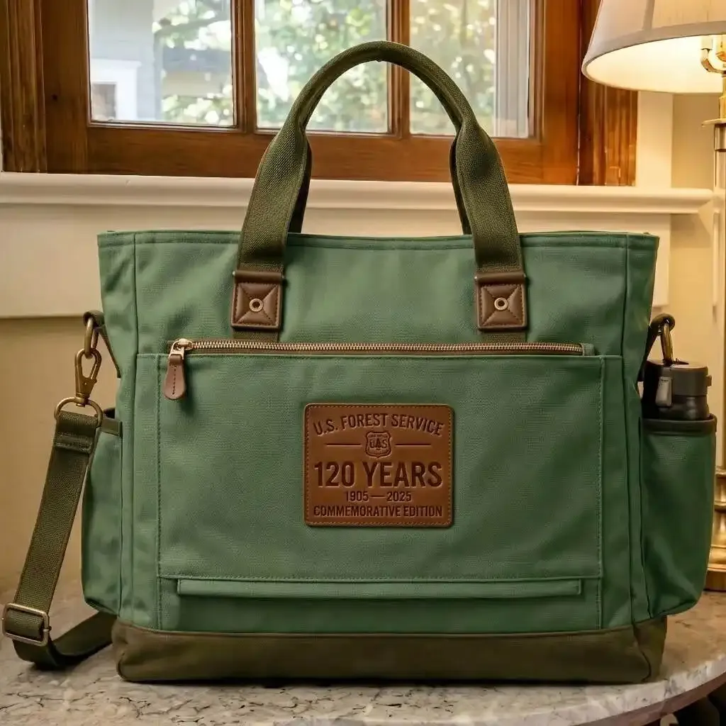 š„LAST DAY 70% OFF-USFS 120th Anniversary Edition Heavy-Duty Multifunctional Outdoor Tote Bag