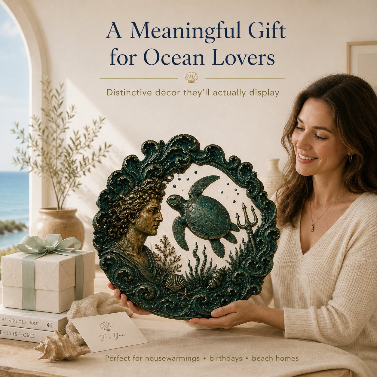 🔥Last 40pcs🎉-🌊 🔱Vintage Ocean Theme Wall Decor Collection  📦39 Free Shipping