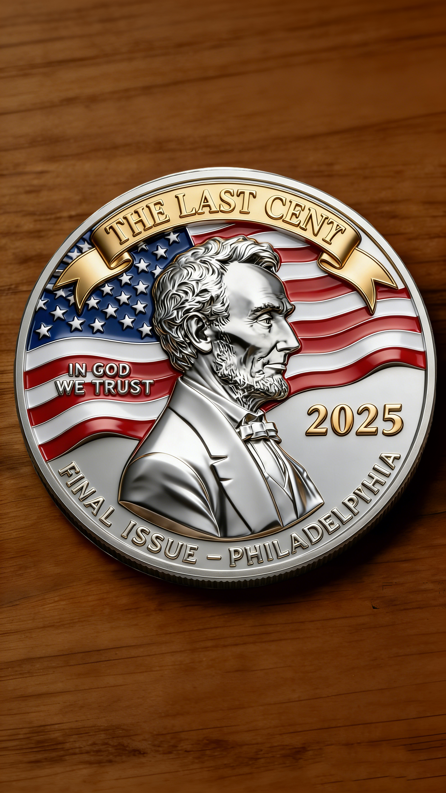 🔥Flash Sale 60% OFF🪙- The Last Cent Commemorative Coin - Smooth version