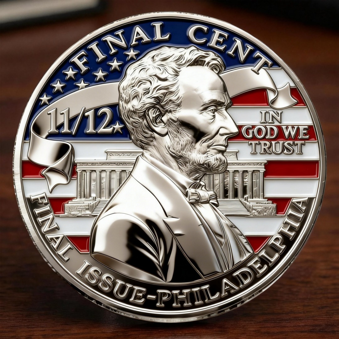 🏆New Year 60% OFF 🪙- The Last Cent Commemorative Coin - Smooth version