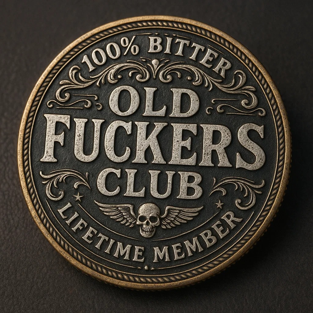 🔥Hot Sale 70% OFF Old F*ckers Club – Lifetime Member Keychain