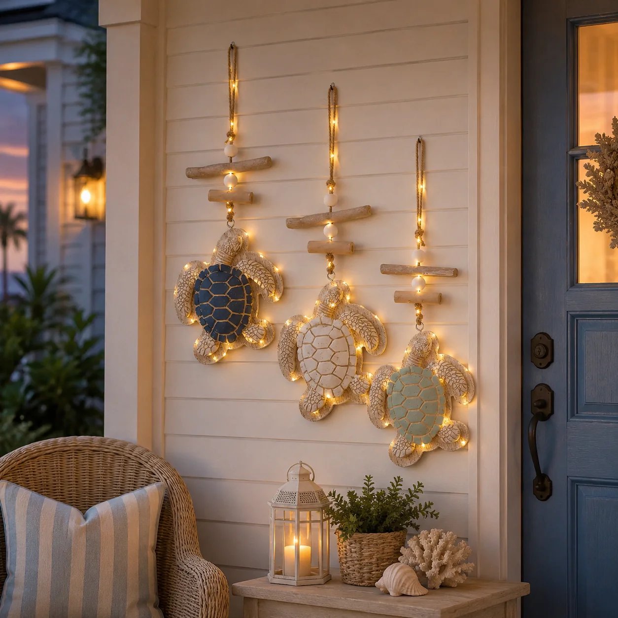 🔥LAST DAY 70% OFF-🔥Glowing Coastal Sea Turtle Wall Art