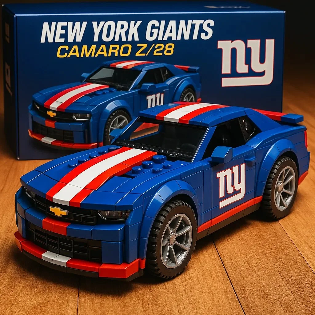 🔥Limited Edition🏈Football Team Camaro Z/28 Building Block
