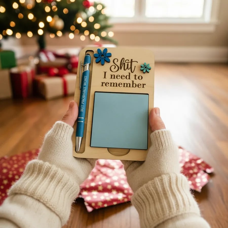 🔥Christmas Hot Sale 49% OFF The "Shit I Need to Remember" Sticky Note Holder