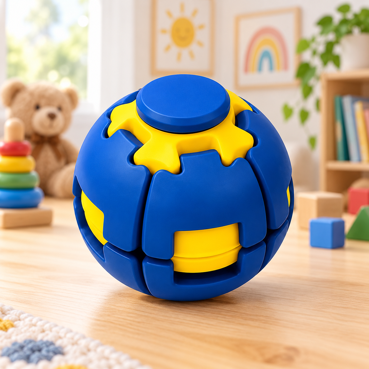 Press & Spin Ball