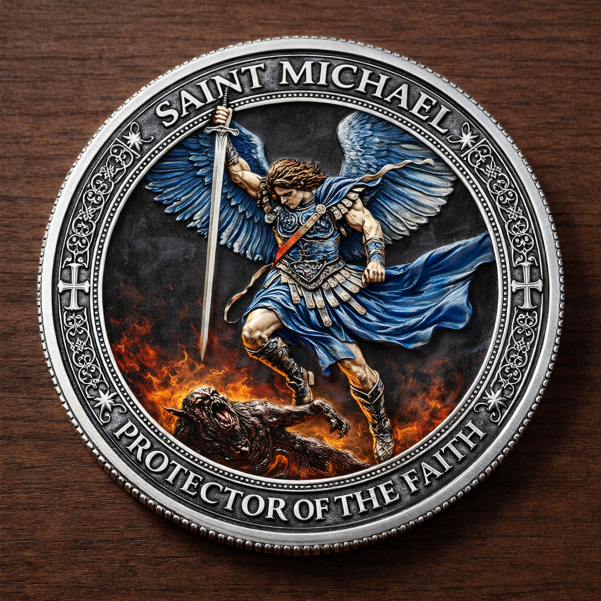 🔥Flash Sale 60% OFF🪙Saint Michael-Protector of the Faith Commemorative Coin
