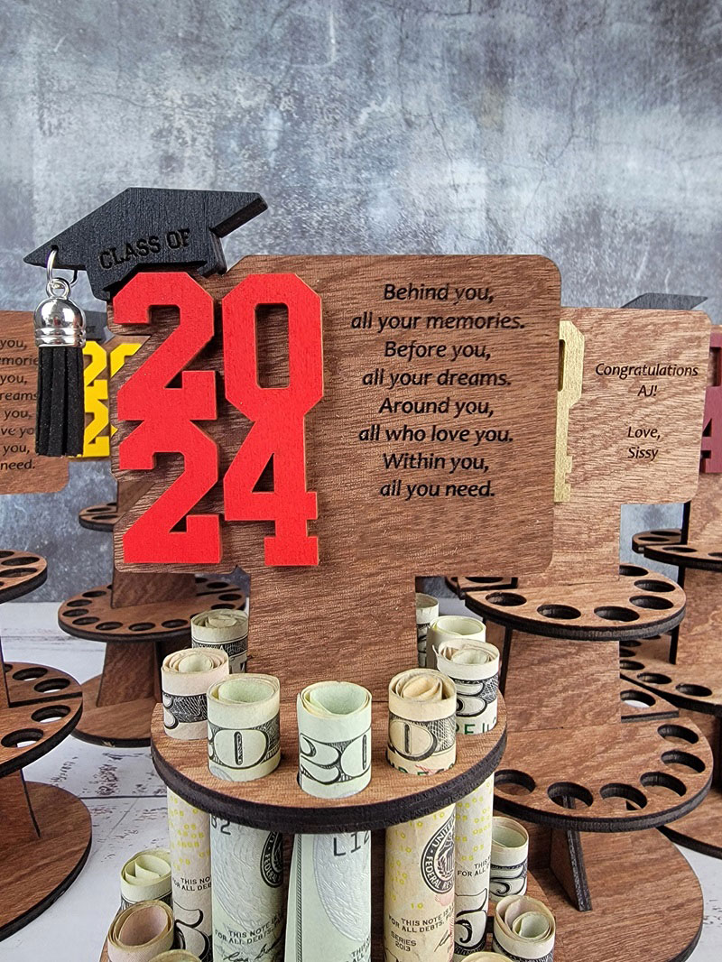 Tiered Graduation Money Cake - BUY 2 FREE SHIPPING