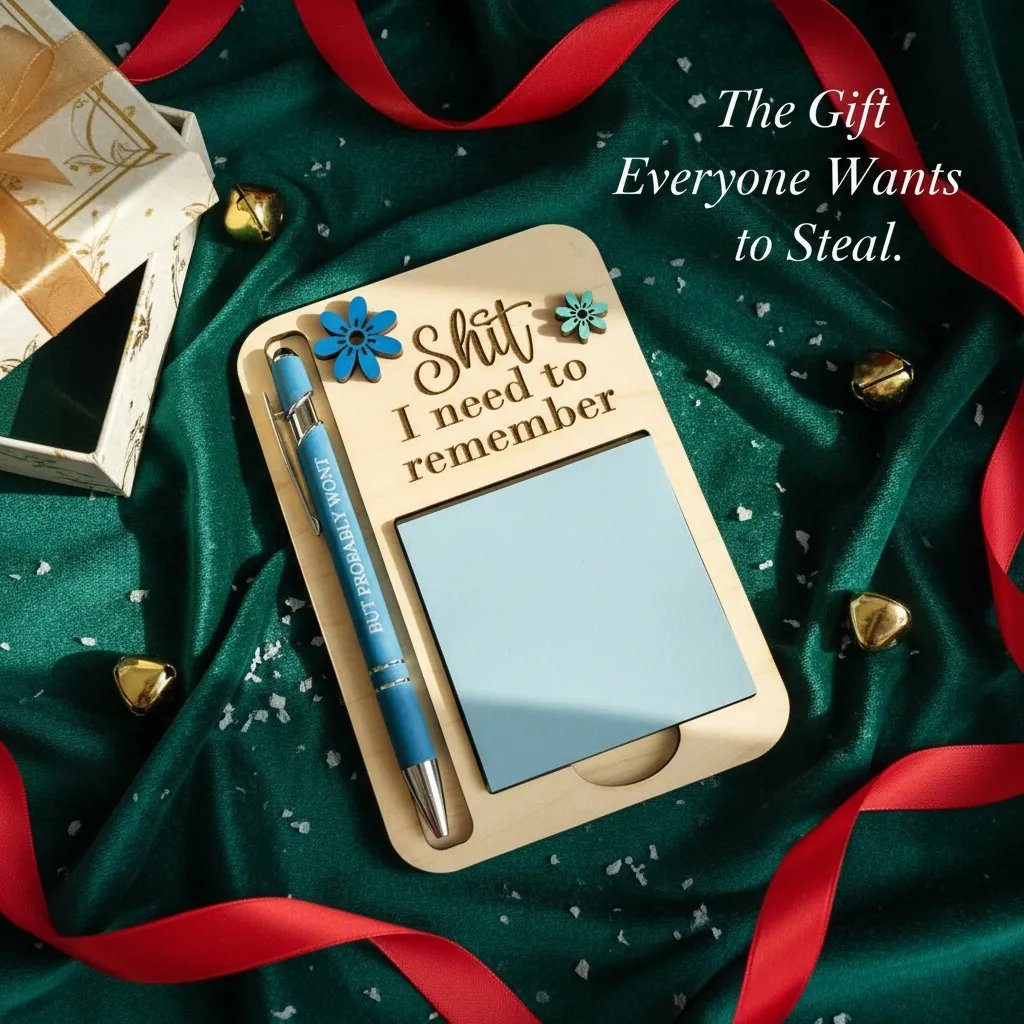 🔥Christmas Hot Sale 49% OFF The "Shit I Need to Remember" Sticky Note Holder