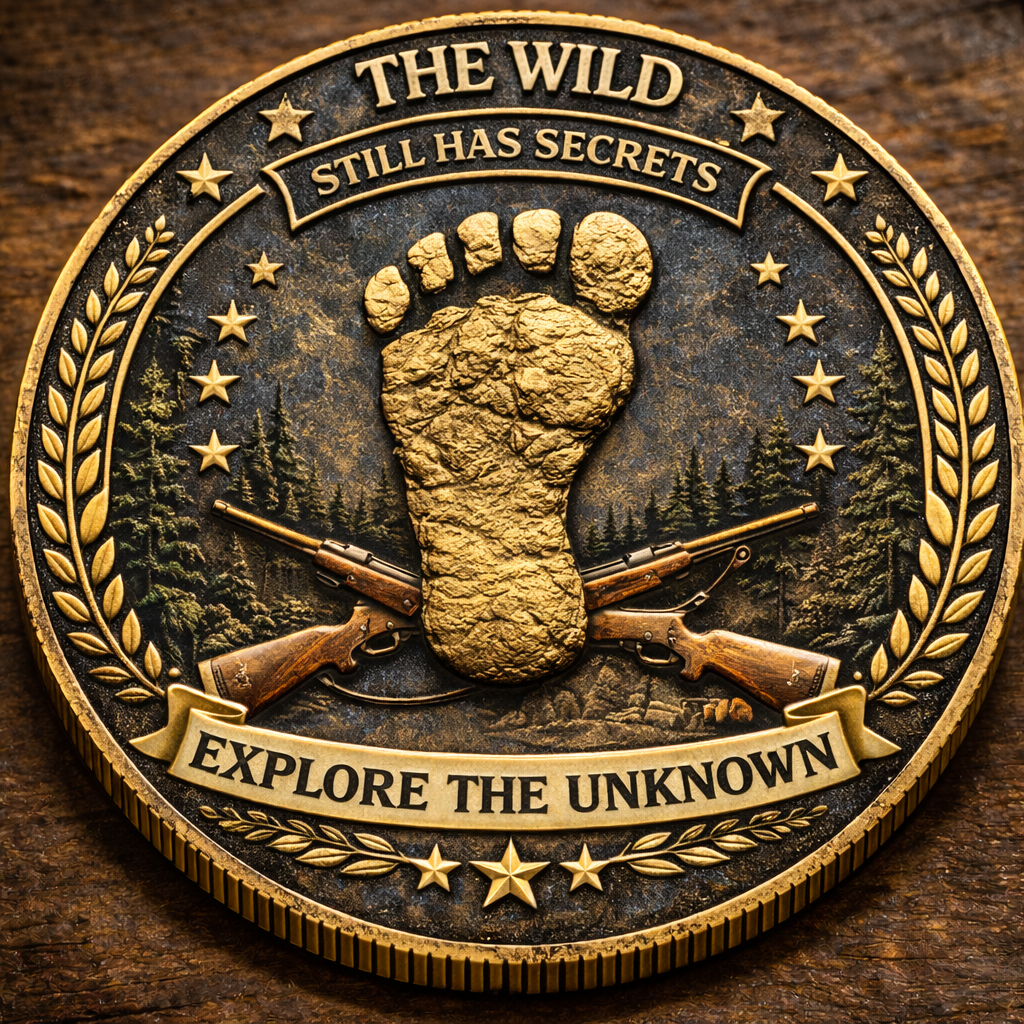 🏆Last Day Promo:70% OFF! 🎖️Bigfoot Country Explorer Challenge Coin