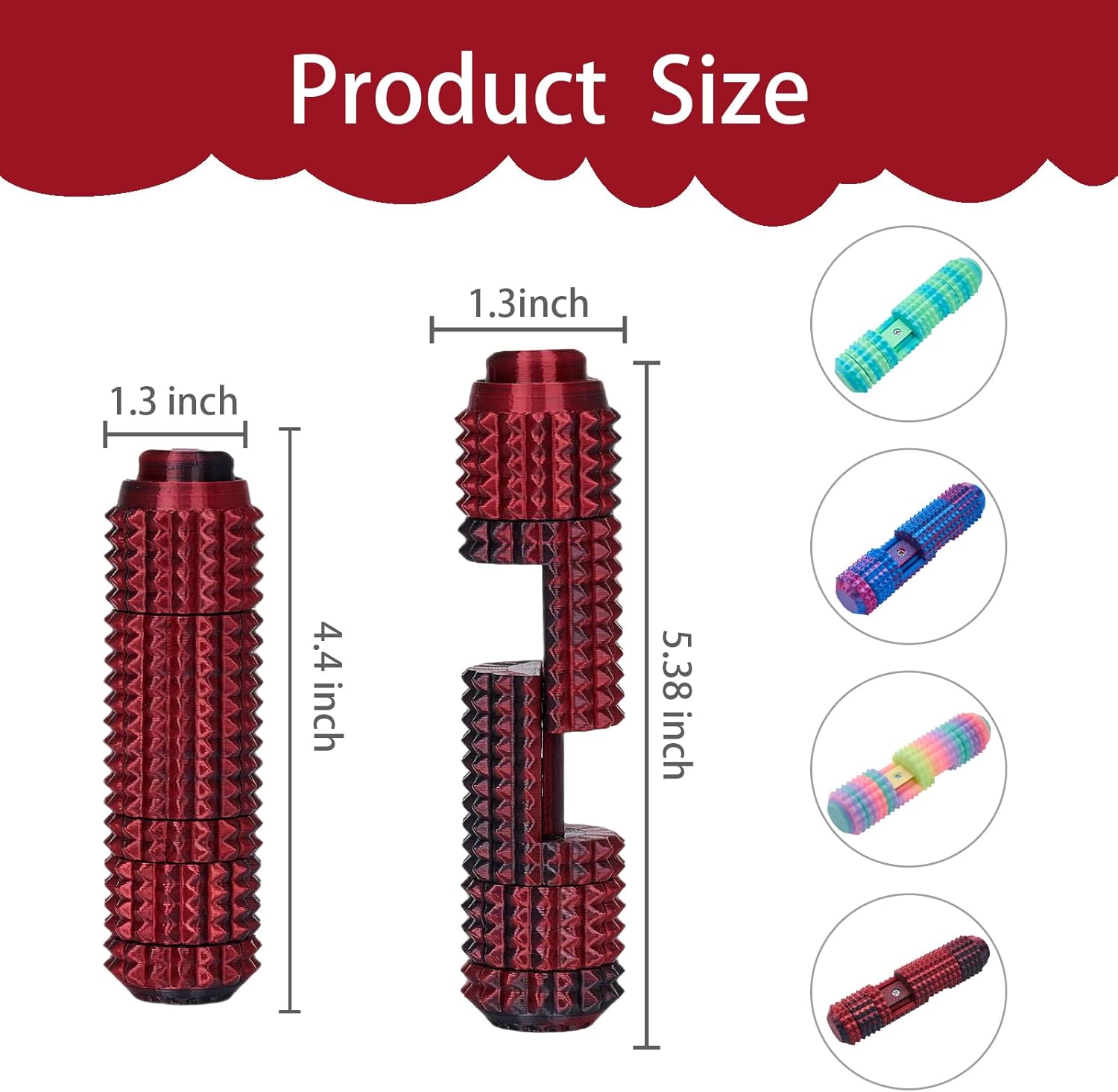 🔥Christmas Sale 49% Off-Spiked Stress-Relief Fidget Roller