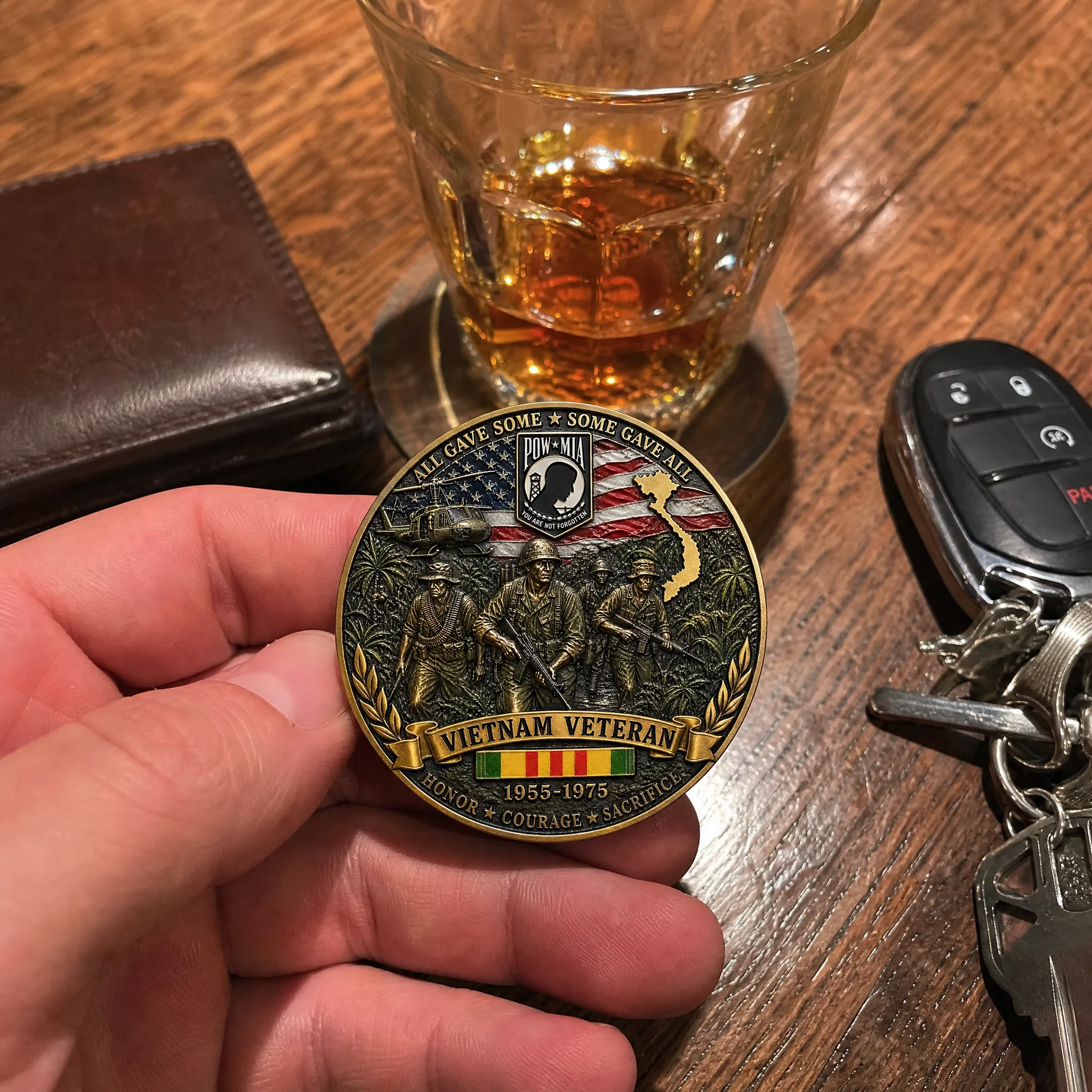 🇺🇸 FLASH SALE: 80% OFF- 🎖️Vietnam Veteran Tribute Commemorative Coin -(1955–1975)