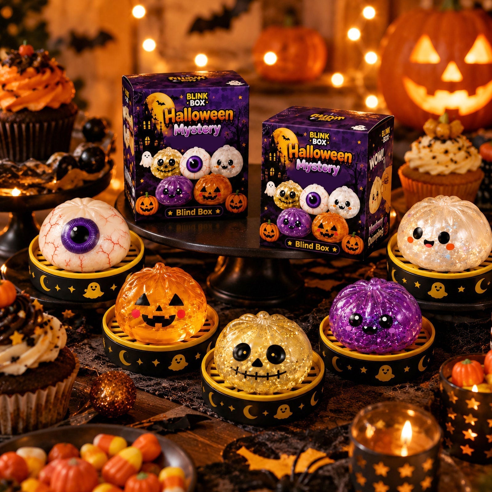 🔥LAST DAY 50% OFF🎃 Halloween Pumpkin Slow-Rising Squishy