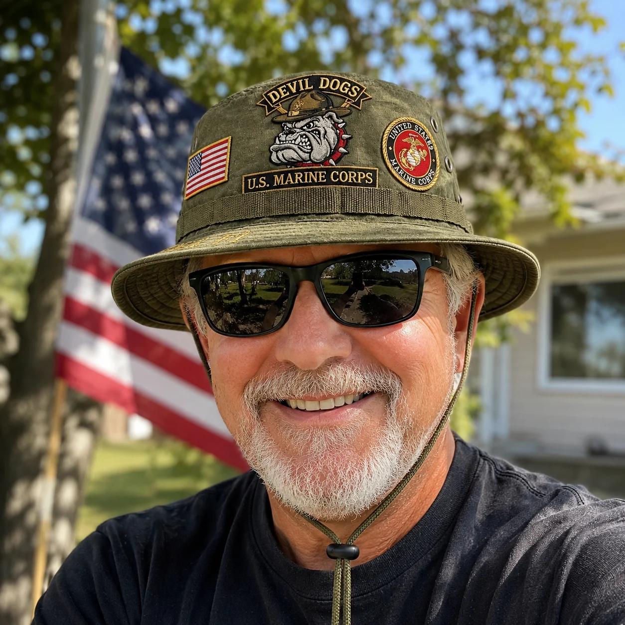 ⚡Last Day Promo: 70% OFF🔥 -🐾U.S. Marine Corps Devil Dogs Tribute Boonie Hat