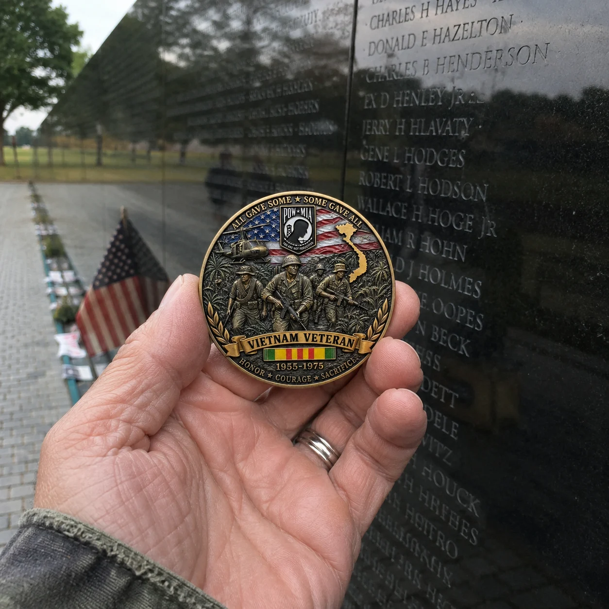 🇺🇸 FLASH SALE: 80% OFF- 🎖️Vietnam Veteran Tribute Commemorative Coin -(1955–1975)