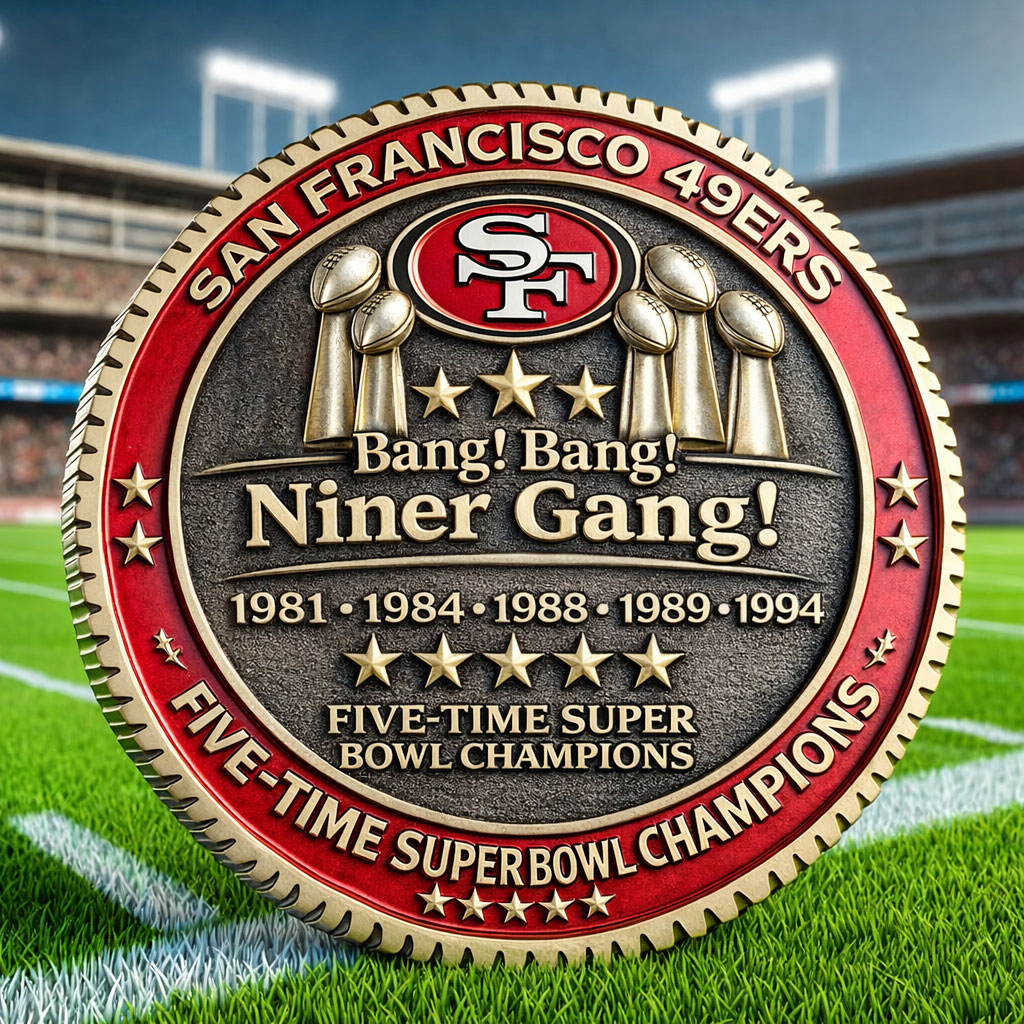 🔥Flash Sale 60% OFF🪙San Francisco 49ers 80th Anniversary Coin