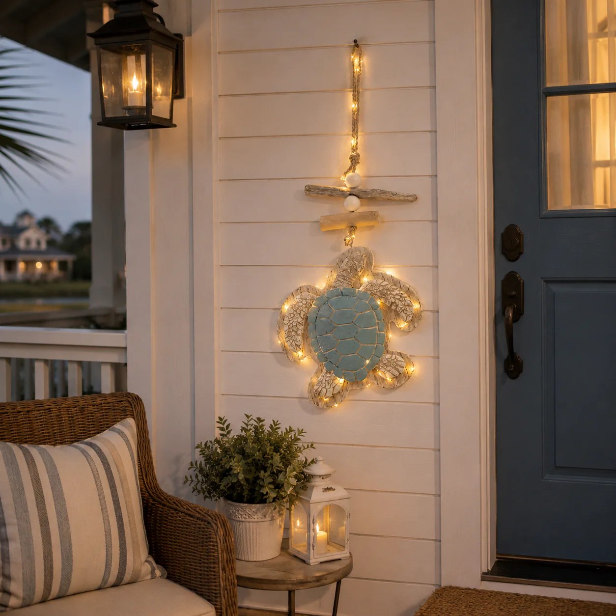 🔥LAST DAY 70% OFF-🔥Glowing Coastal Sea Turtle Wall Art