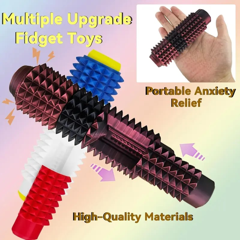 🔥Christmas Sale 49% Off-Spiked Stress-Relief Fidget Roller