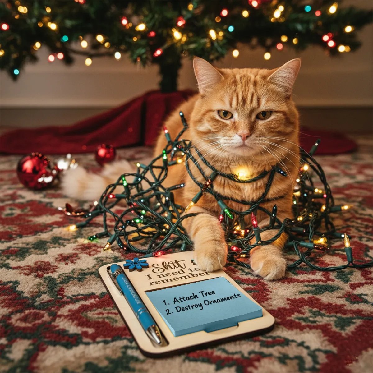 🔥Christmas Hot Sale 49% OFF The "Shit I Need to Remember" Sticky Note Holder