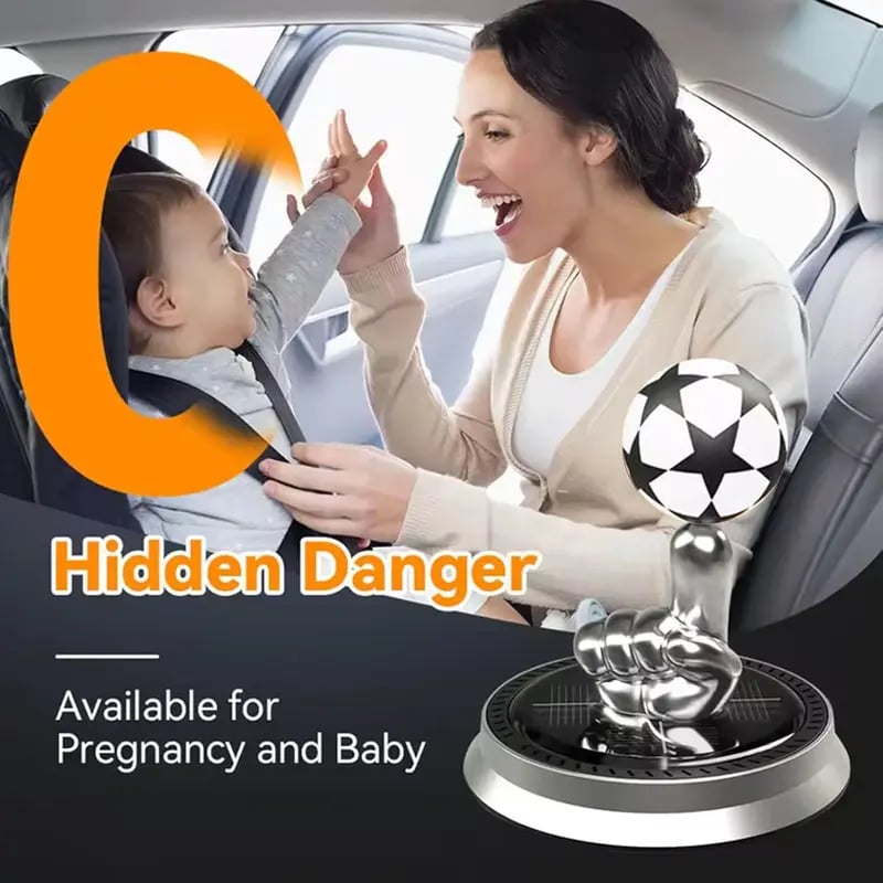 ⚽ Last Day: 70% OFF | Solar Football Air Freshener