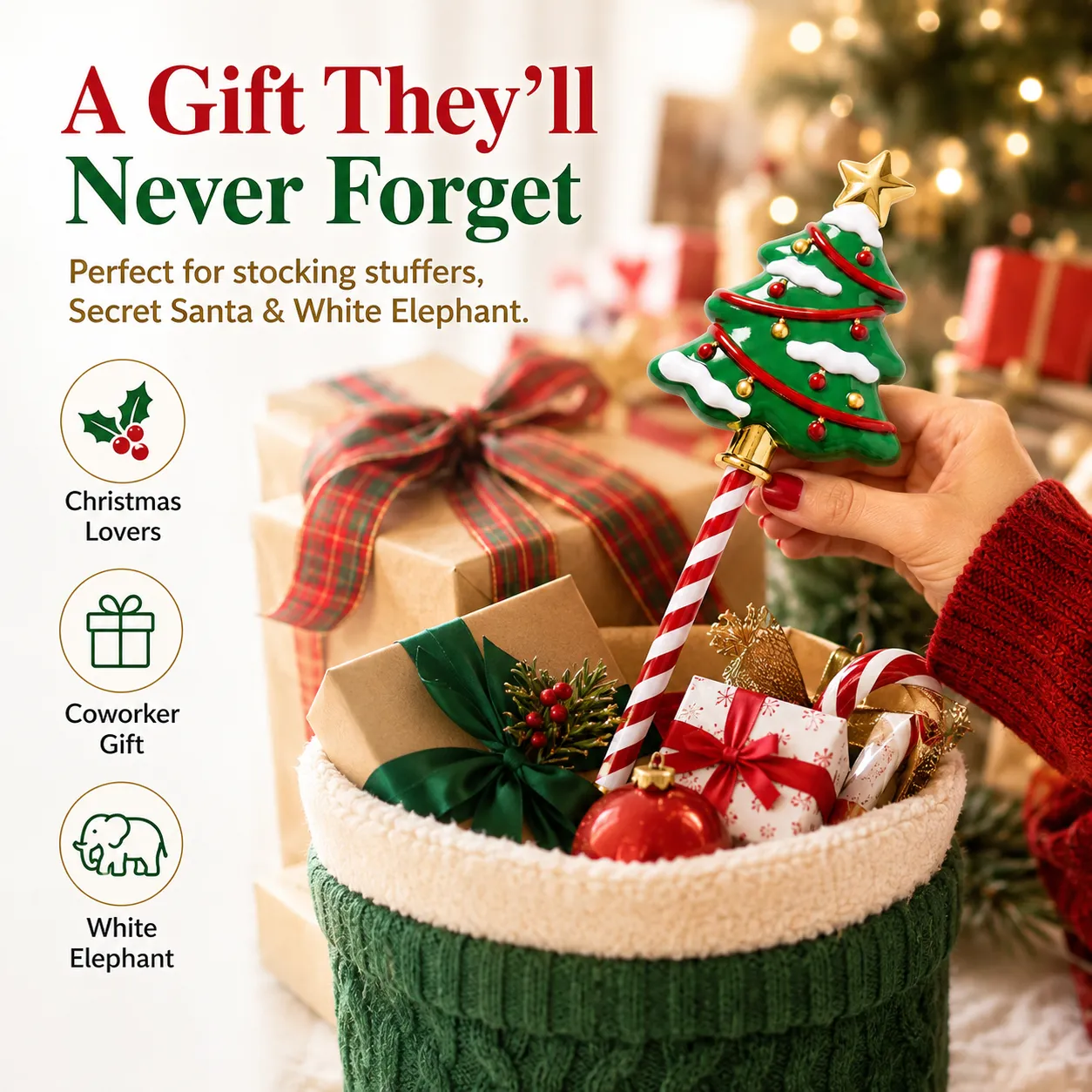 🔥Last 30pcs🎉-✨🎄 Christmas Payment Wand – Turn Every Tap Into Holiday Magic