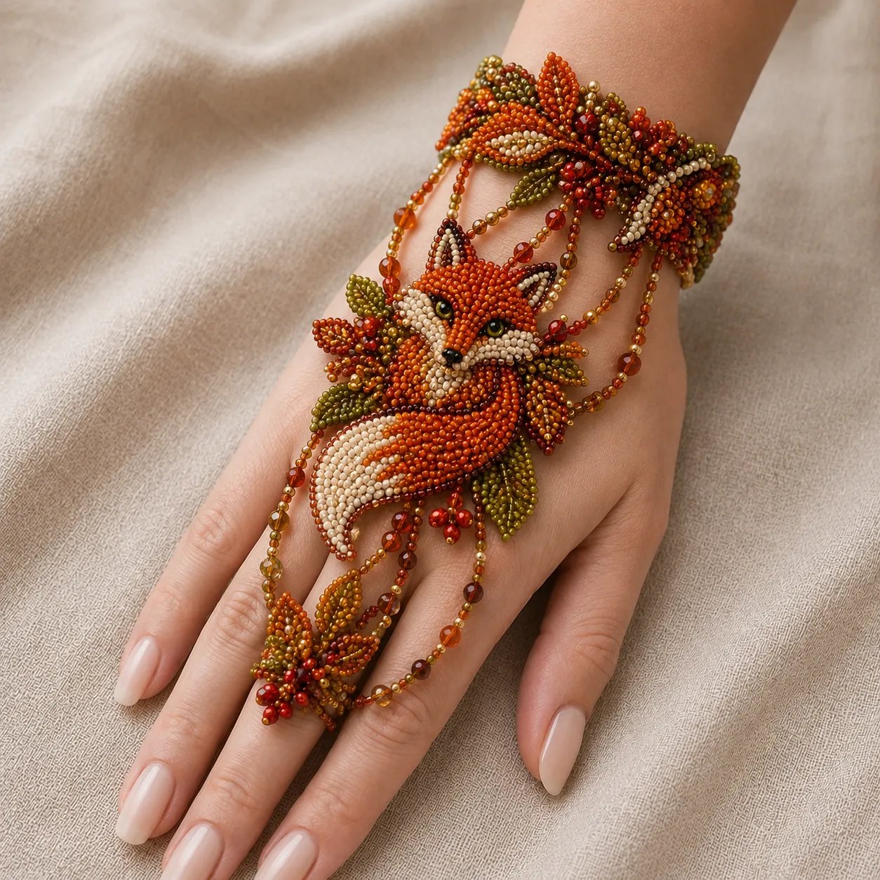 🔥49% OFF – NEW ARRIVAL✨ DIY Beaded Hand Bracelet Kit – Create Your Own Wearable Art🔥Last 4 hours