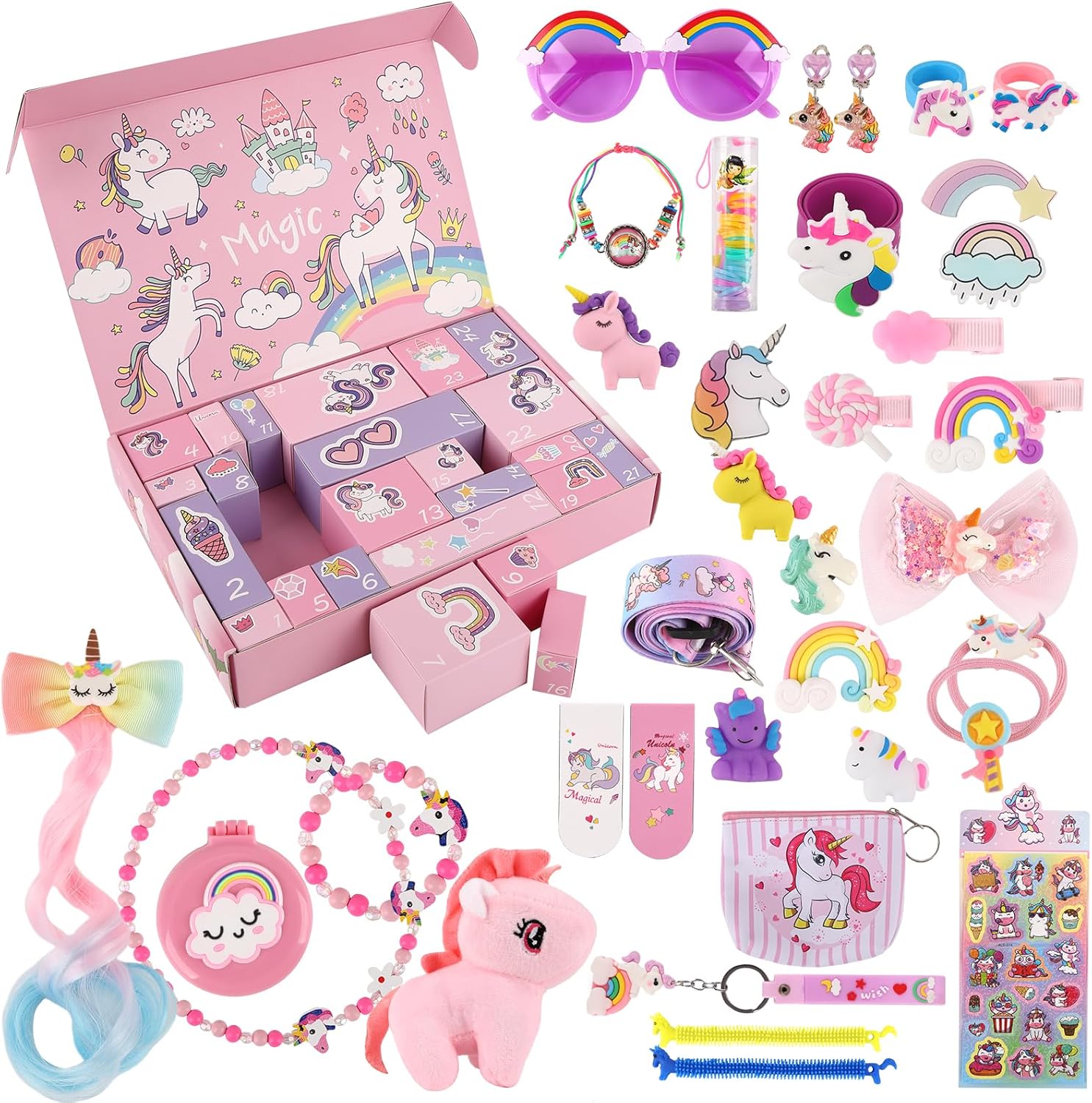 Unicorn gift set contents