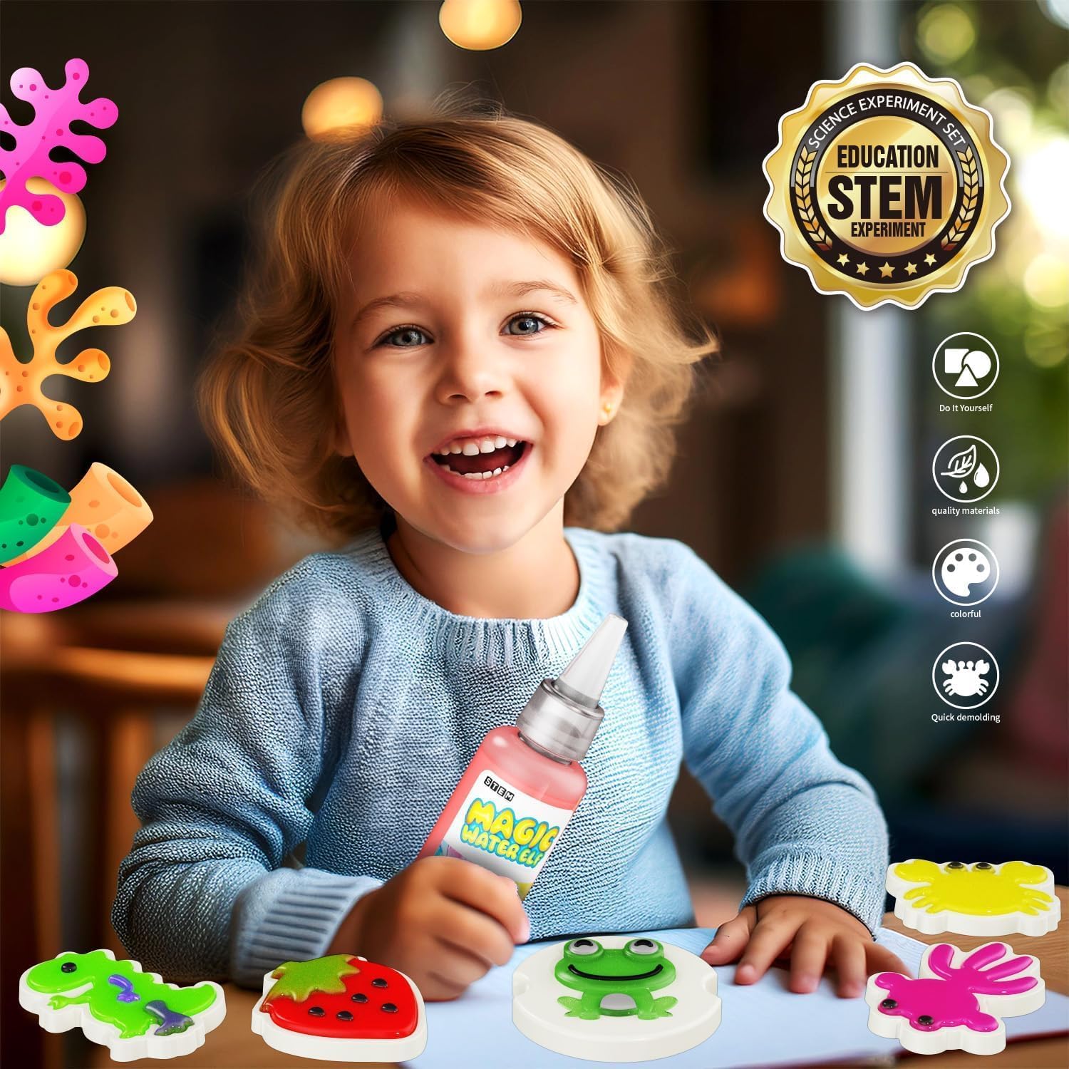🔥Last 45pcs🎉-🧚♀️ AquaFable™ Magic Water Elf Toy Kit