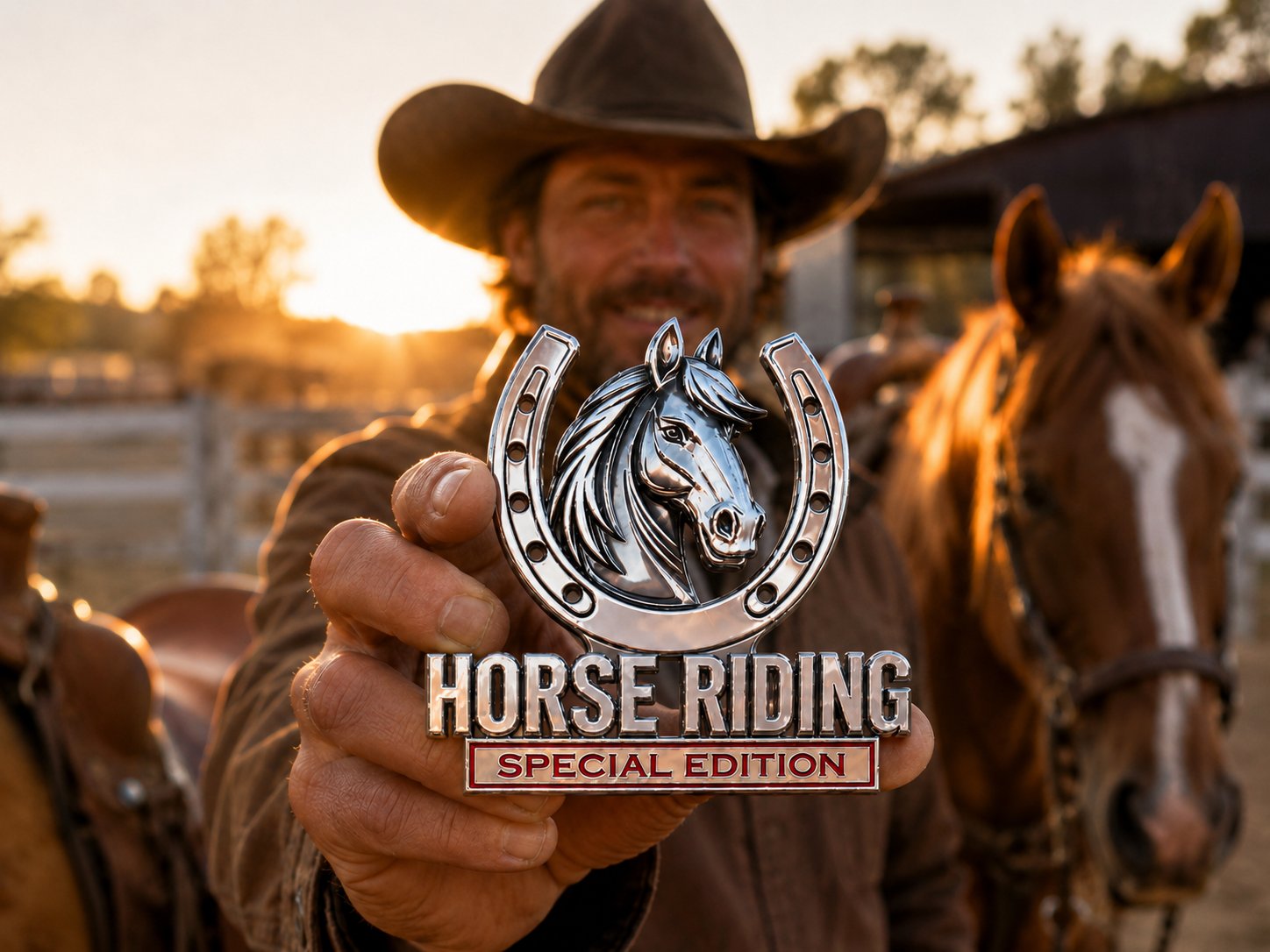 🏆Last Day Promo:70% OFF! 🐎 Equestrian Special Edition™ 3D Chrome Metal Vehicle Emblem