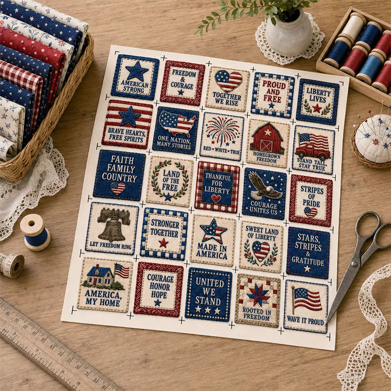 🔥Last Day 70% OFF - American Pride Fabric Panel
