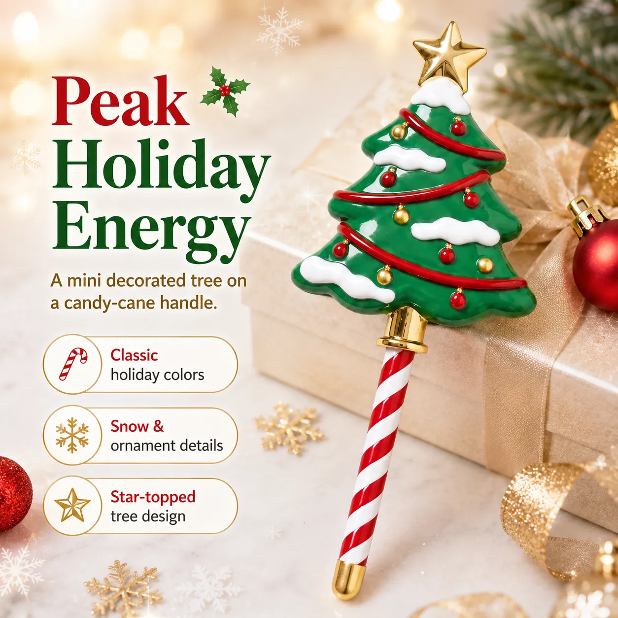 🔥Last 30pcs🎉-✨🎄 Christmas Payment Wand – Turn Every Tap Into Holiday Magic