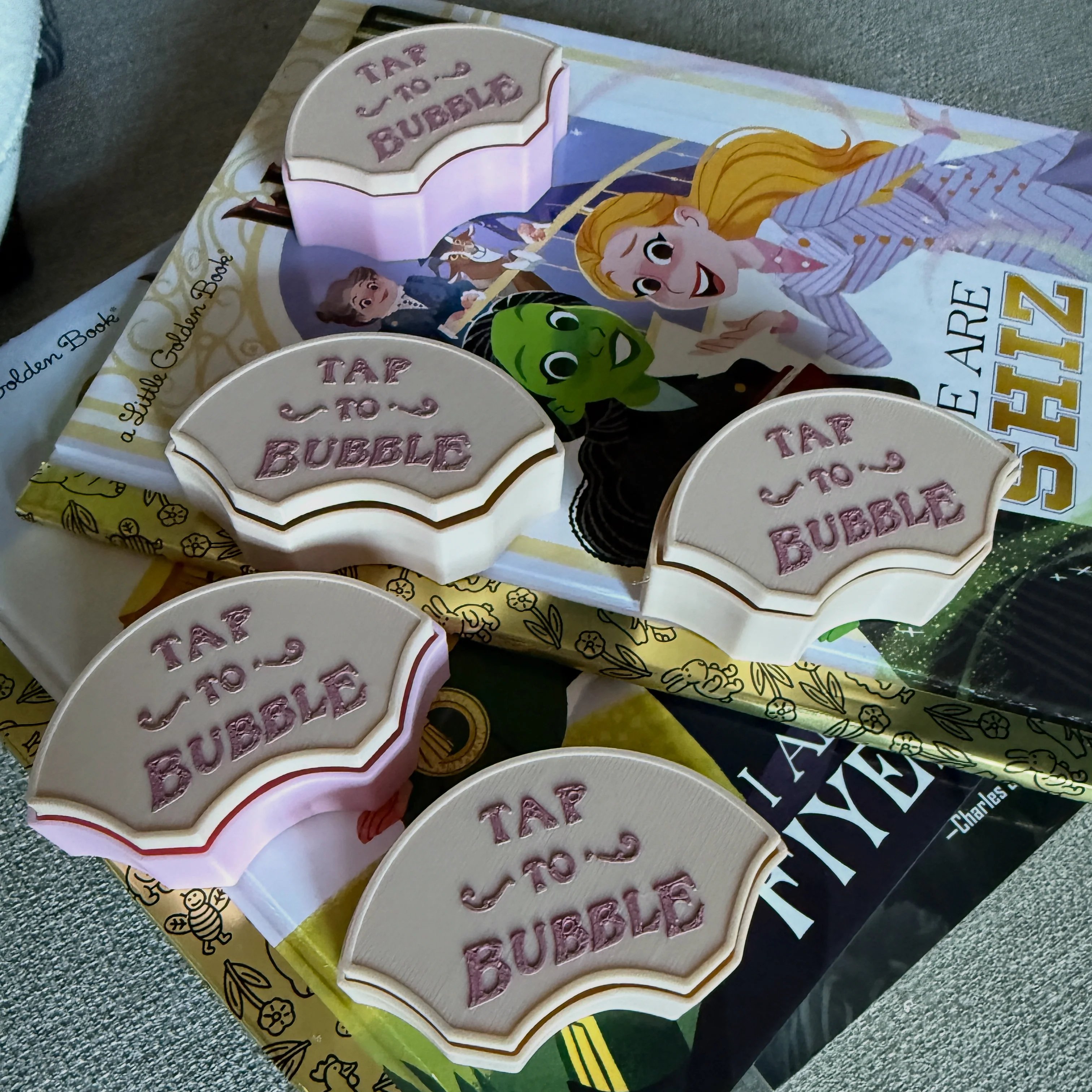 🔥Last Day 49% OFF-Tap to Bubble - Clicky Fidget Button