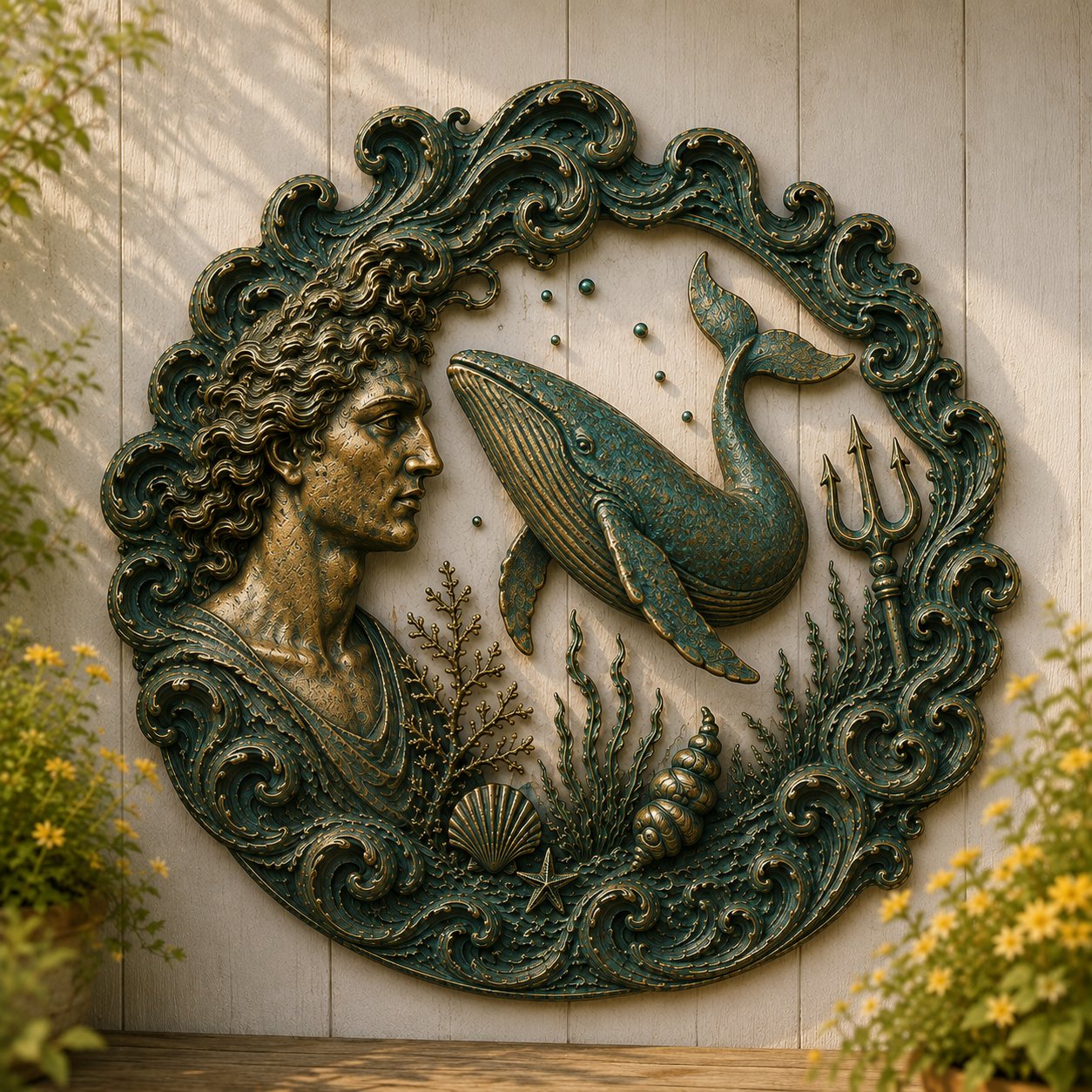 🔥Last 40pcs🎉-🌊 🔱Vintage Ocean Theme Wall Decor Collection  📦39 Free Shipping