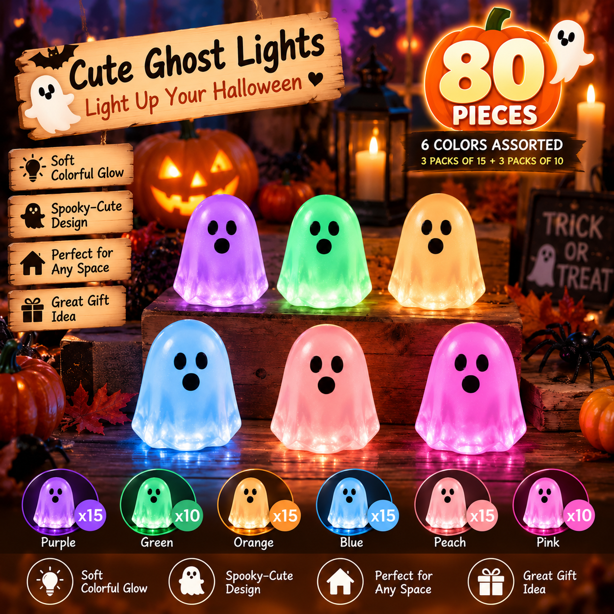 🔥Last day 70% OFF🌟-Glow-in-the-Dark Ghost Figurine
