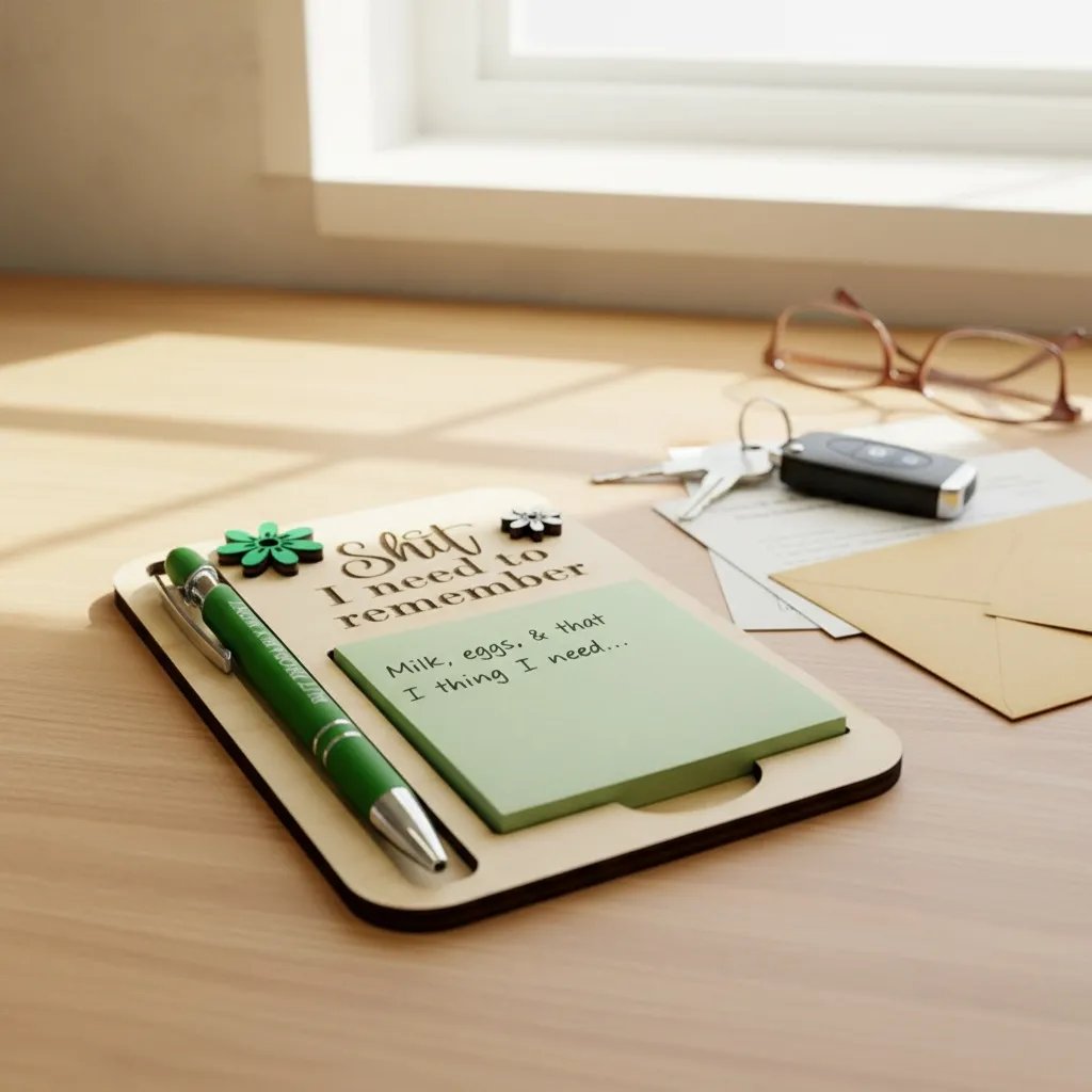 🔥Christmas Hot Sale 49% OFF The "Shit I Need to Remember" Sticky Note Holder