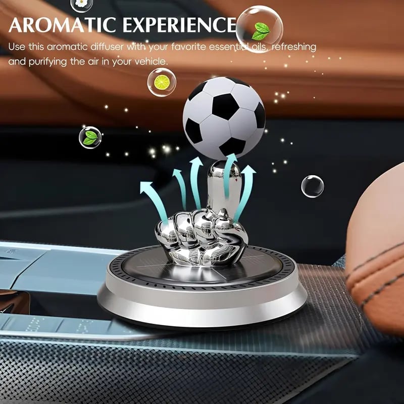 ⚽ Last Day: 70% OFF | Solar Football Air Freshener