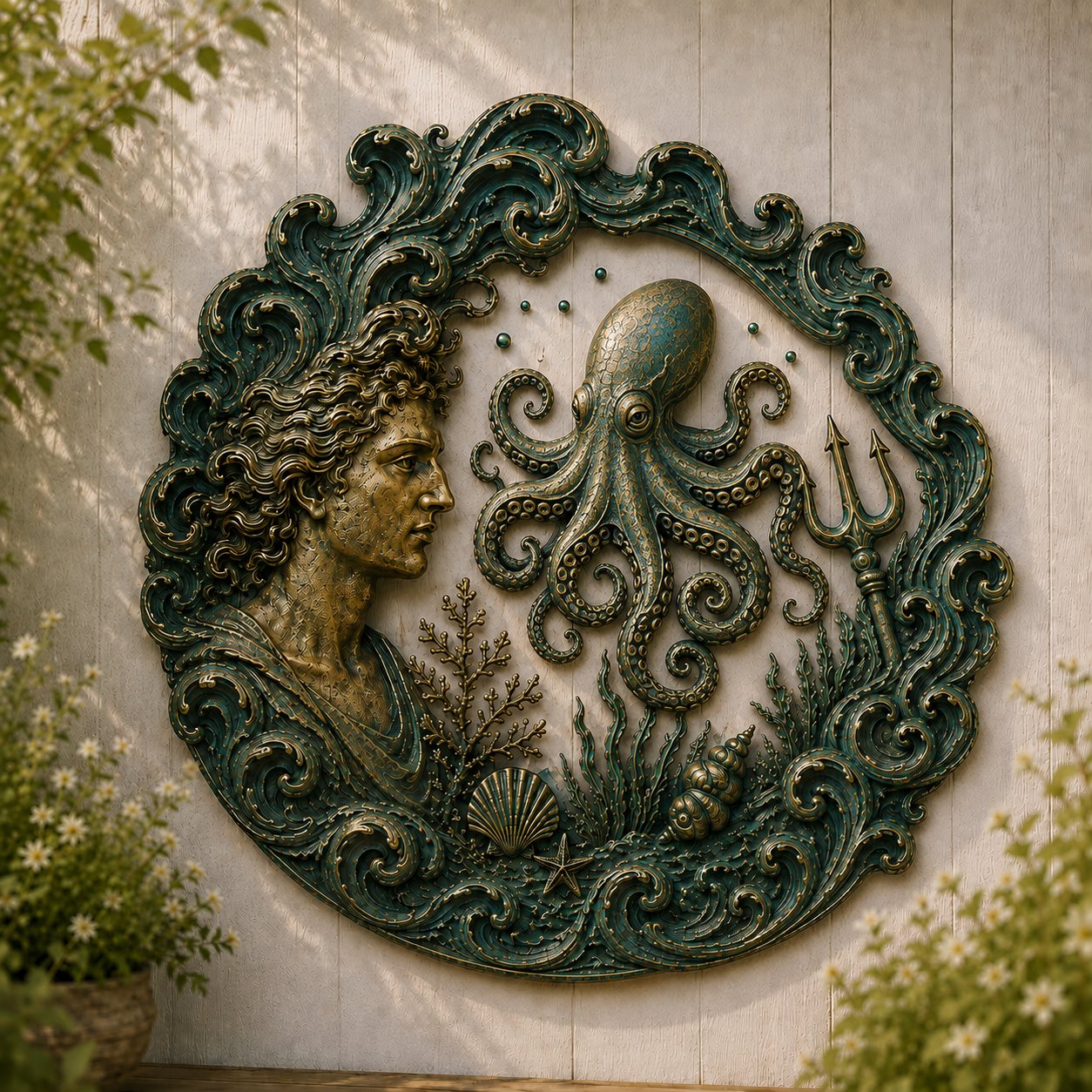 🔥Last 40pcs🎉-🌊 🔱Vintage Ocean Theme Wall Decor Collection  📦39 Free Shipping
