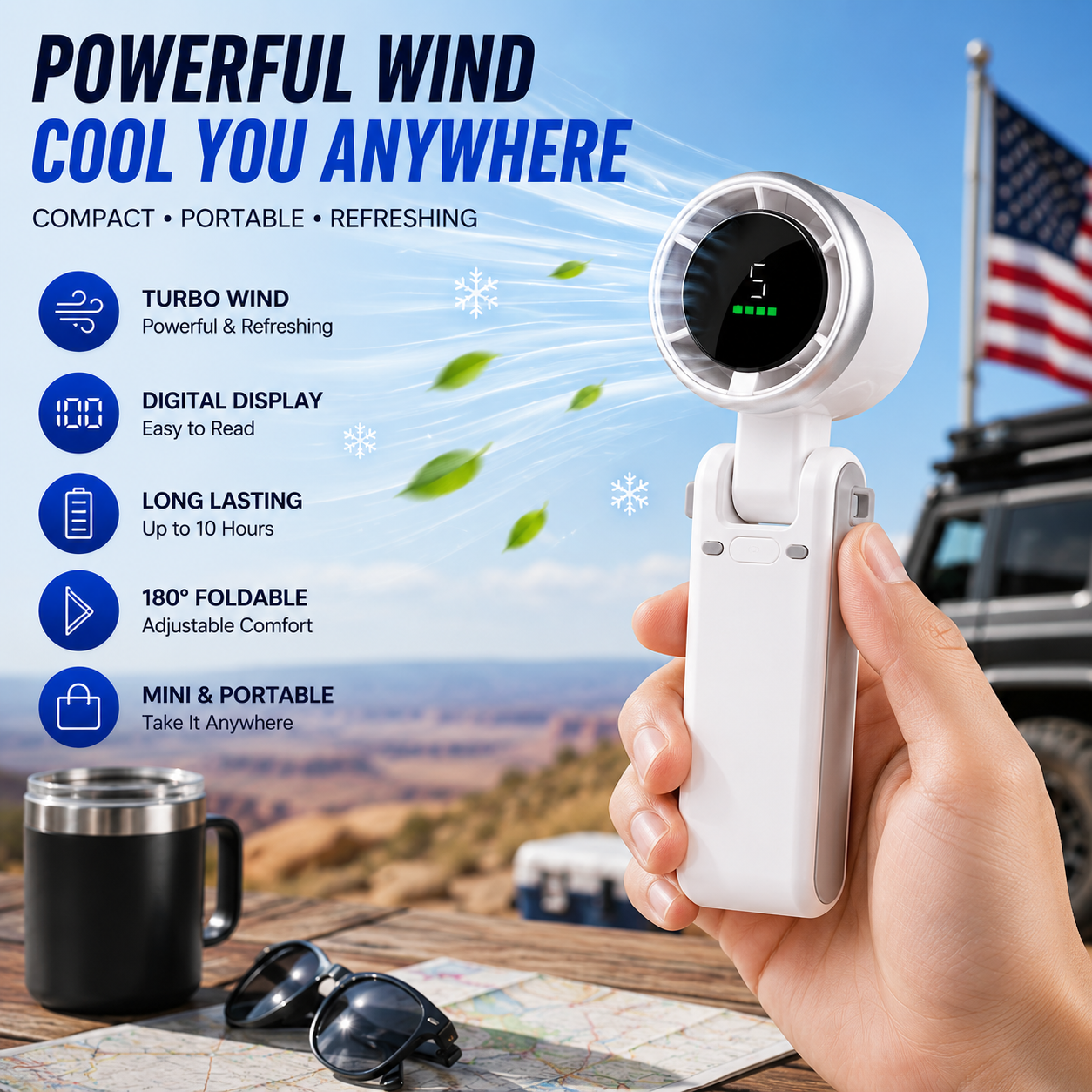 🔥Summer Hot Sales 70% Off🎁Ultra-Portable Turbo Personal Cooler🧊