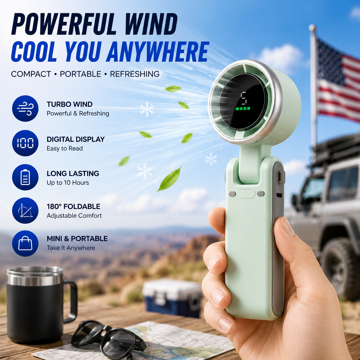 🔥Summer Hot Sales 70% Off🎁Ultra-Portable Turbo Personal Cooler🧊