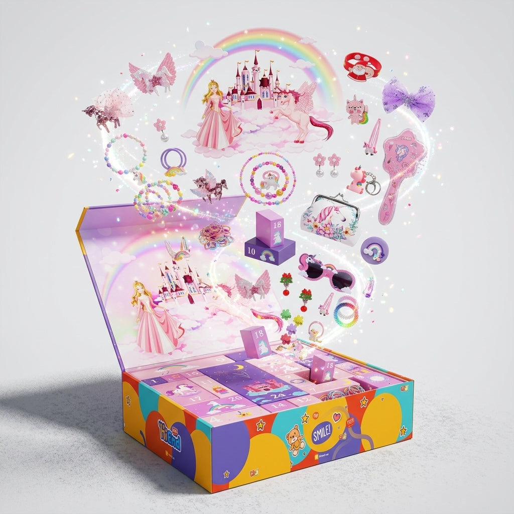 🔥Last 40pcs🎉-Unicorn Gift Box for Girls — 24 Surprise Gifts